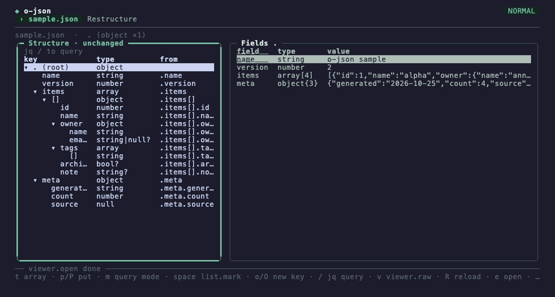 Moving through the structure tree of a document